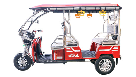 JSA E-Rickshaw King | JSA E-Rickshaw | Manufacturer of Three Wheeler Passenger Carrier in Kanpur, India | JS Auto Pvt. Ltd.